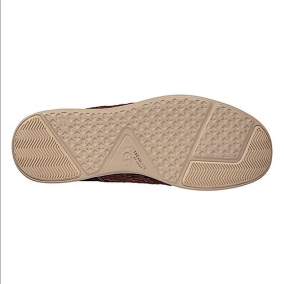 Men’s UGG Stout Hepner Woven Suede Sneaker - Picture 5 of 5